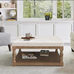 OTTOMAN COFFEE TABLE RETRO 
