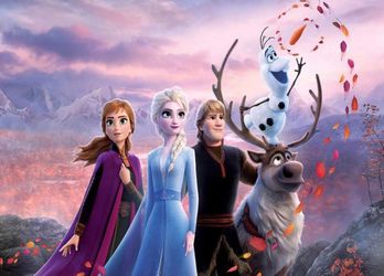 Elsa backdrop party supplies 7feet by 5 feet wide