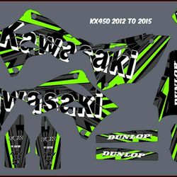 Kawasaki Kx(contact info removed) To 2015 Graphic Kit 