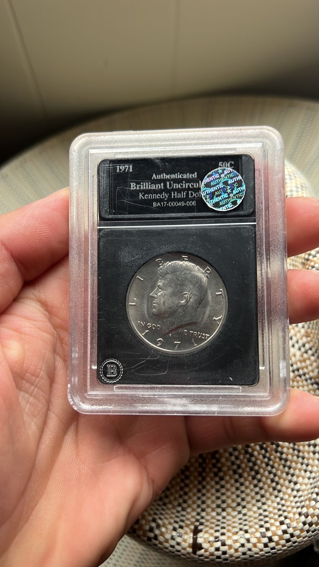 1971 Half Dollar Coin