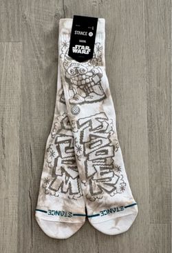 Disney Star Wars x Stance Crew Socks Storm Trooper New