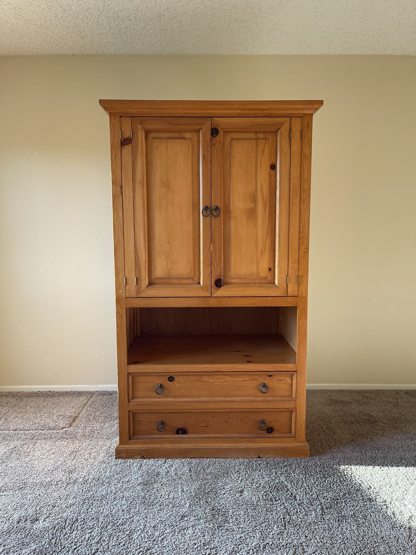 Solid Wood Armoire