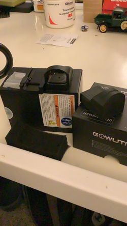 A20 green dot sight w dpd plate