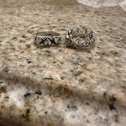 925 Silver Rings 