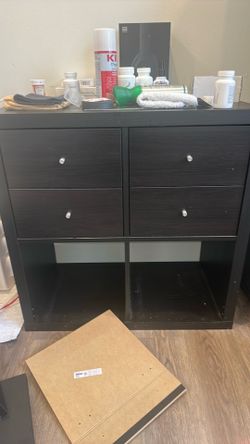 Four cubed IKEA furniture