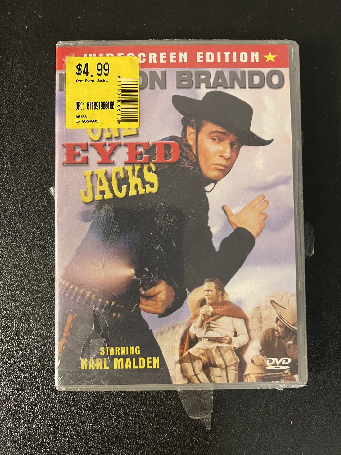 One-Eyed Jacks (DVD, 1961) Marlon Brandon - Karl Malden New Sealed