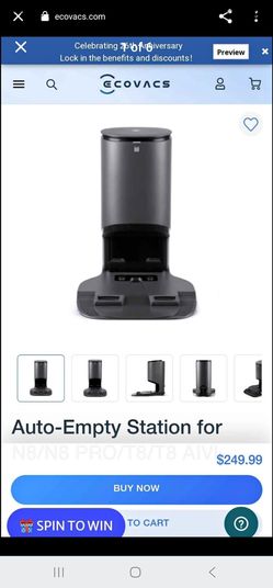 Auto-Empty Station for Robot Vacuum