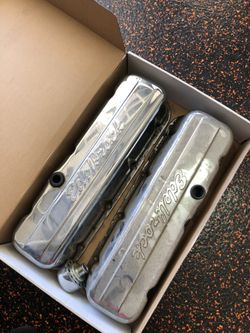 Edelbrock 454 Chrome Valve Covers