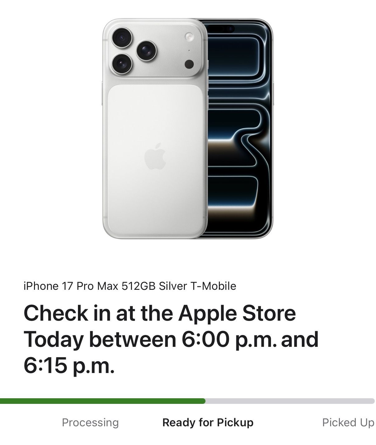 iPhone 17 Pro max 512Gb