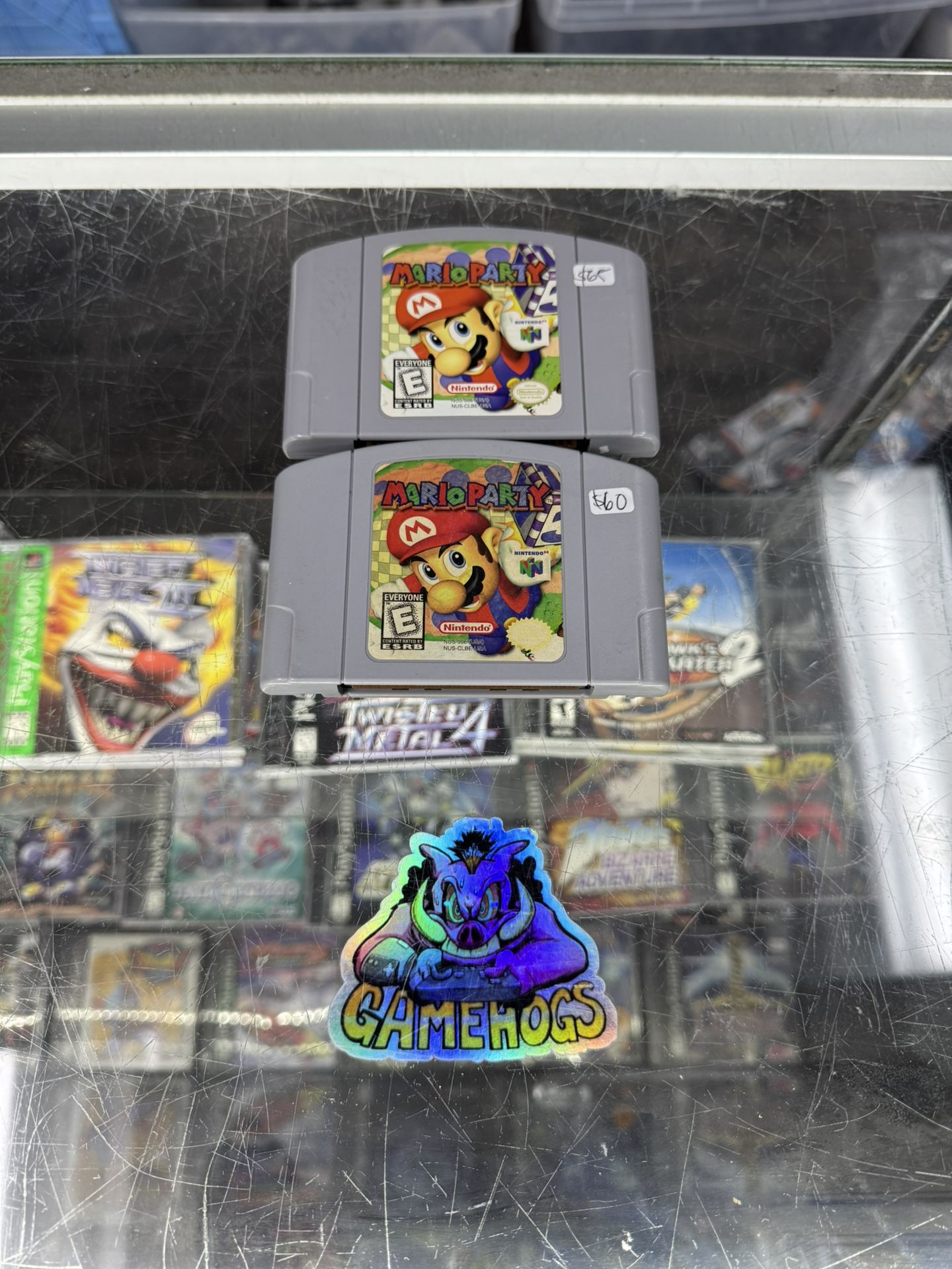 Mario Party N64 $60-$65 Each Gamehogs 11am-7pm