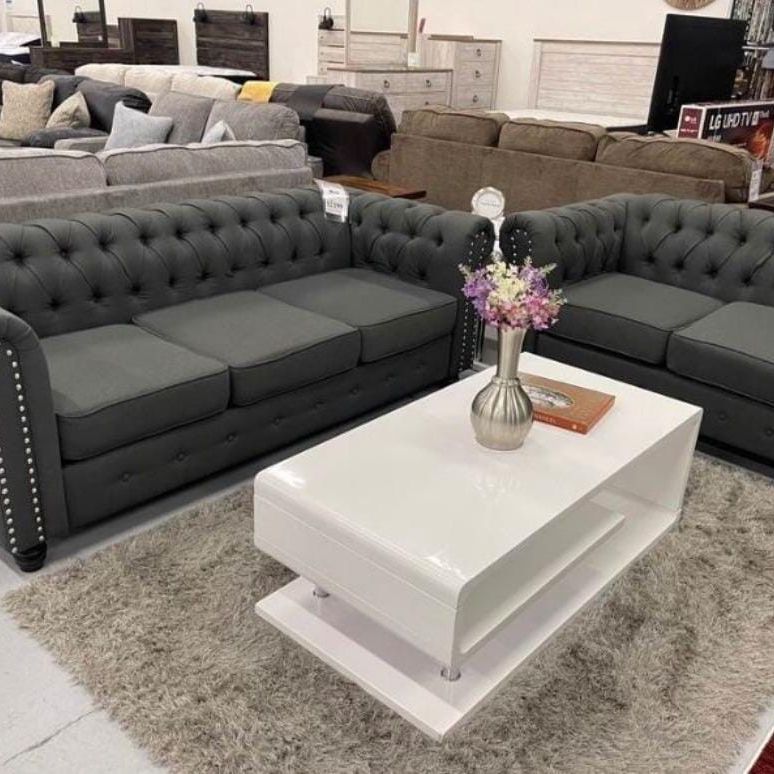 BEST SELLER LİVİNG ROOM SET SOFA AND LOVESEAT WİTH İNTEREST FREE PAYMENT OPTİONS 