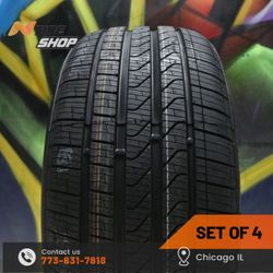 Full set of 4 New 255/40R19  100H  Pirelli  Cinturato P7 All Season AO