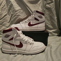 Mettalic Red 85 Cut JORDAN 1