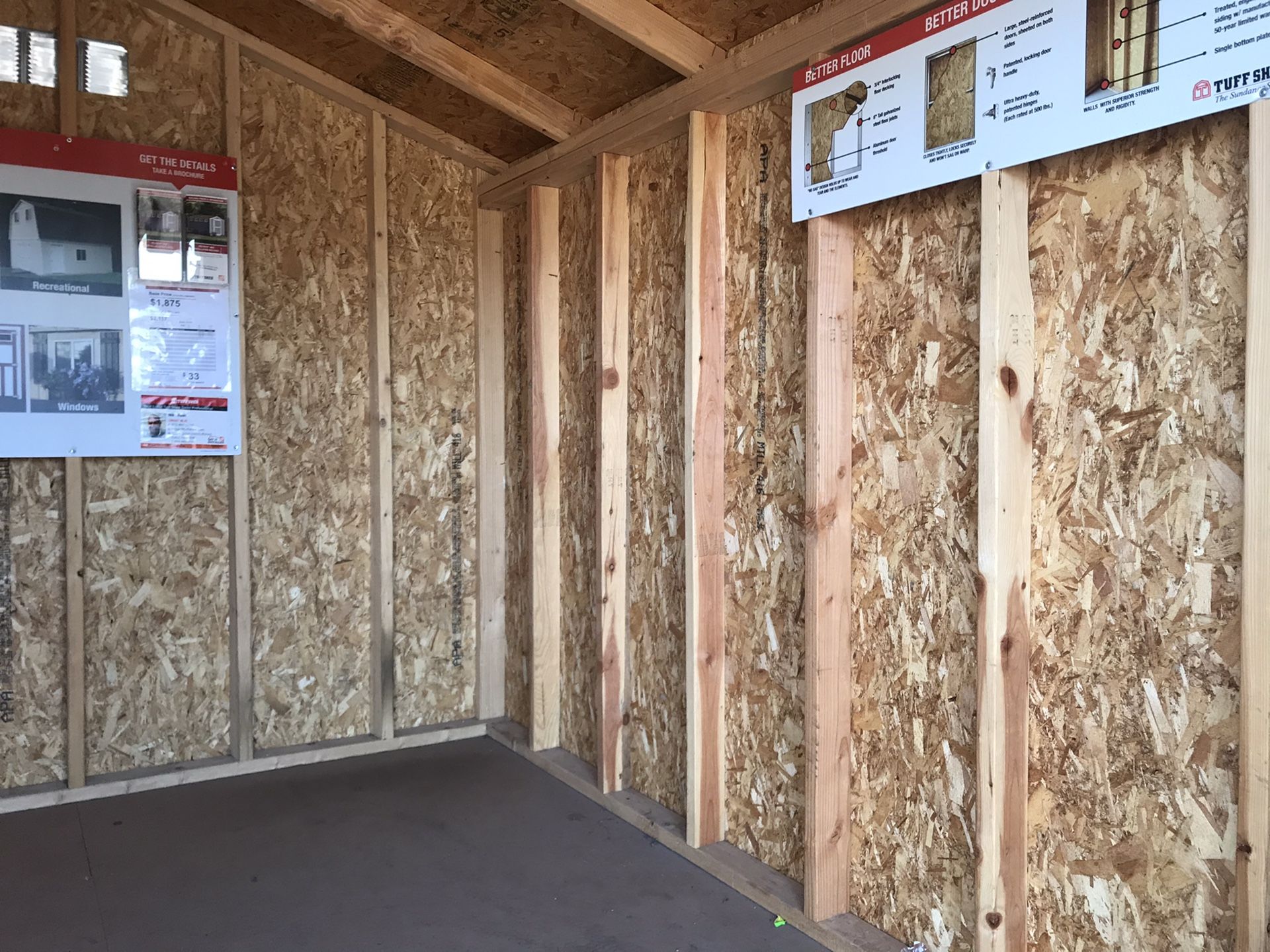 TUFF SHED SR600 Display for SALE!! Located at Lemmon Ave. Home Depot. for Sale in Dallas, TX