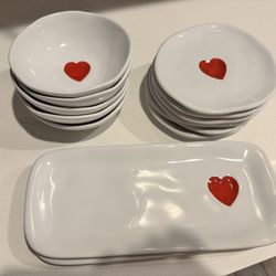 Heart Dishes New 