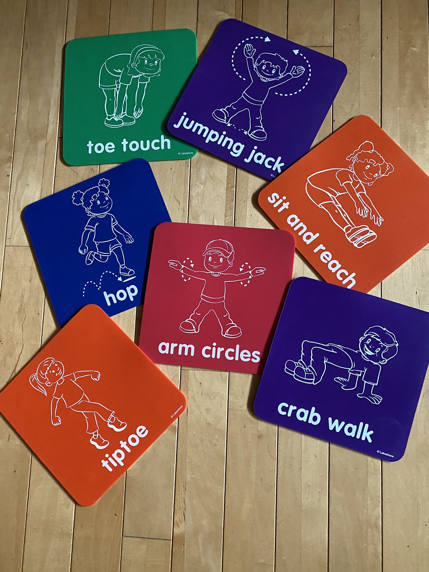 Let s Get Moving Activity Mats. Perfect For Physical Education