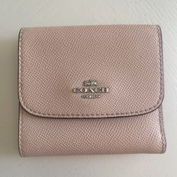 Pink COACH wallet