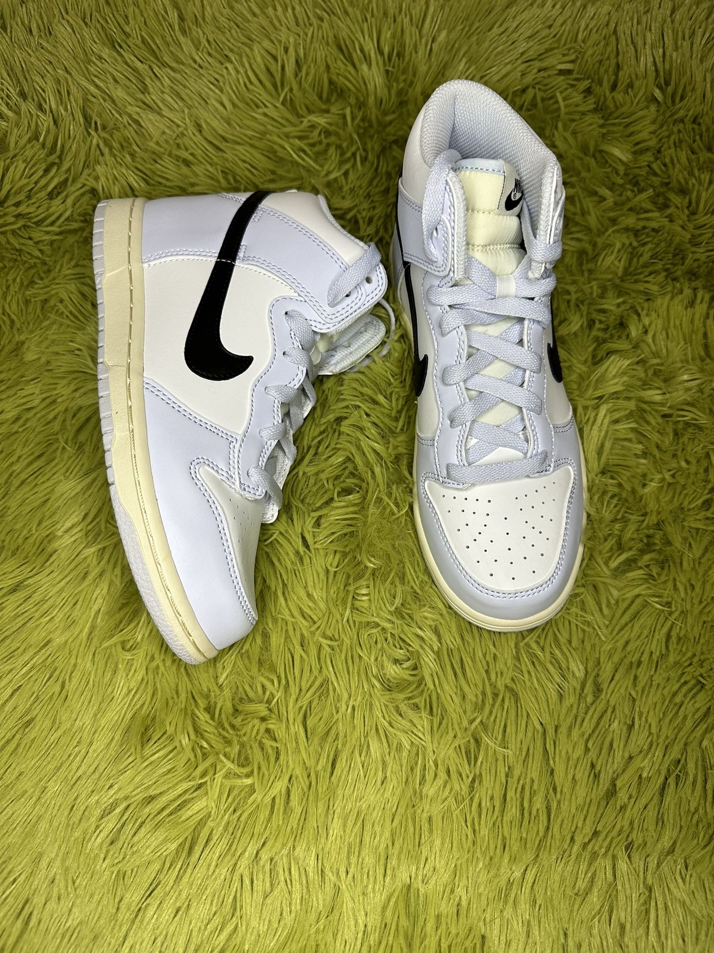 Size 3Y Wmns Sz5 Nike Dunk High PS Summit White Football Grey