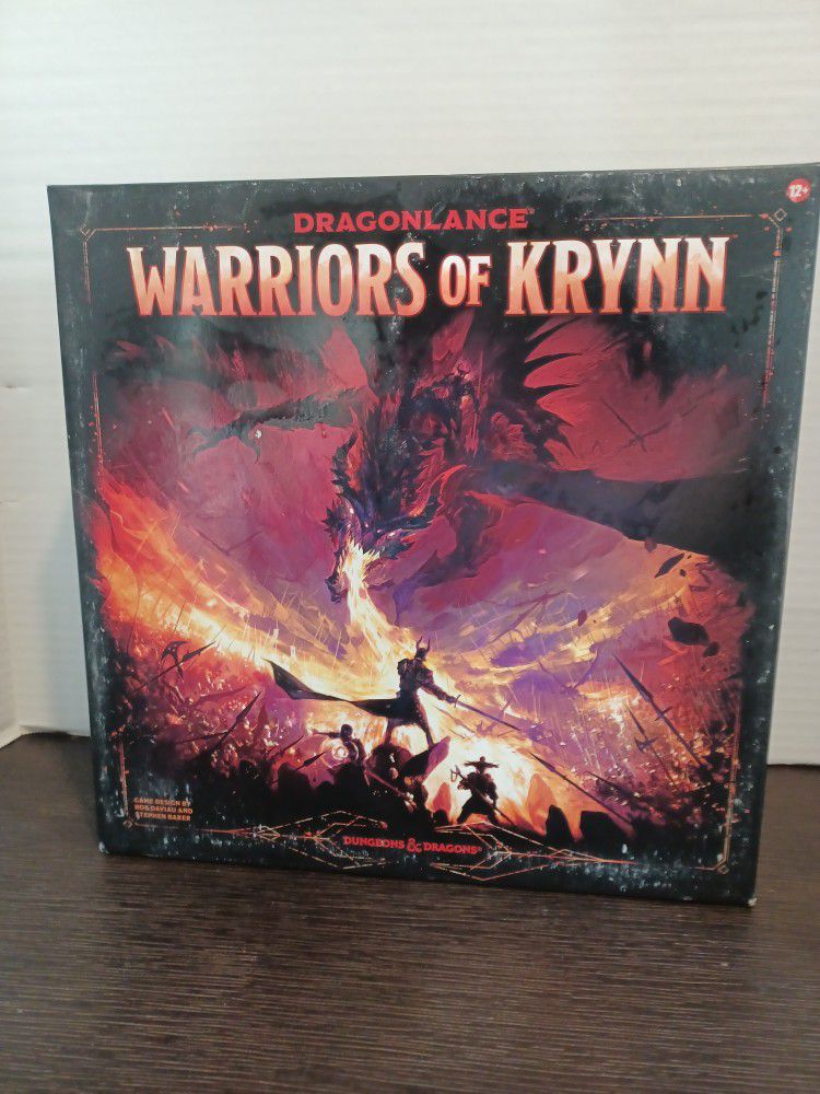 Dungeons & Dragons Dragonlance Warriors Of Krynn Board Game