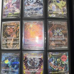 Pokémon card Binder lot $1900 Value 