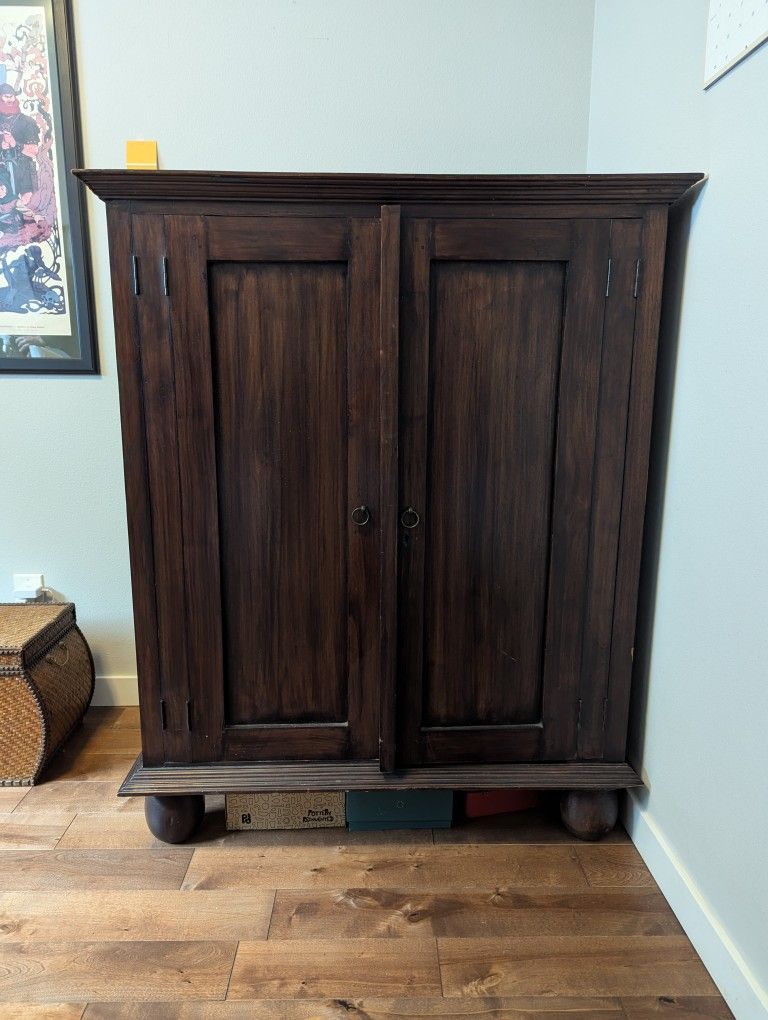 Solid Wood Armoire