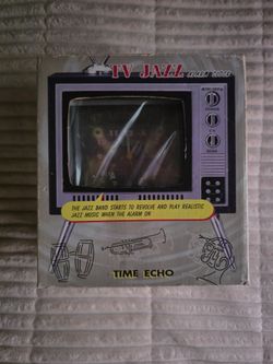 TV Jazz Alarm Clock - Vintage