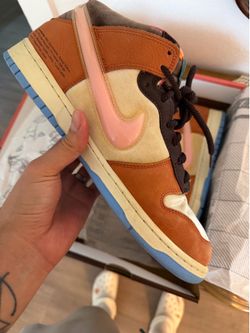 Nike dunks mid social status size 12