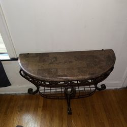 Marble Accent Table 