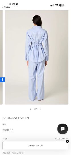 Serrano shirt NIA the brand