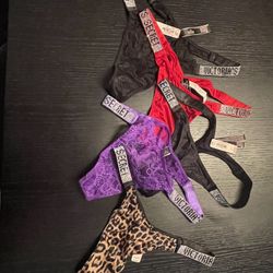Victoria’s Secret VS shiny Panties/ Thongs 5 Pairs for Sale in Staten  Island, NY - OfferUp