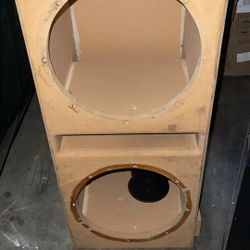 custom  ported box for two 12’s