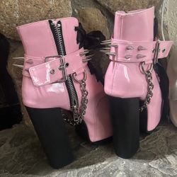Pink Doll Kills Platform Heels