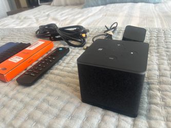 Amazon fire tv cube-with AI powered fire tv search 4K Ultra HD- with Alexa remote