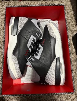 Black cement 3s