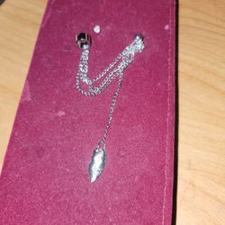 Stainless Steel Earring One Piece With Ear Cuff and Tassell