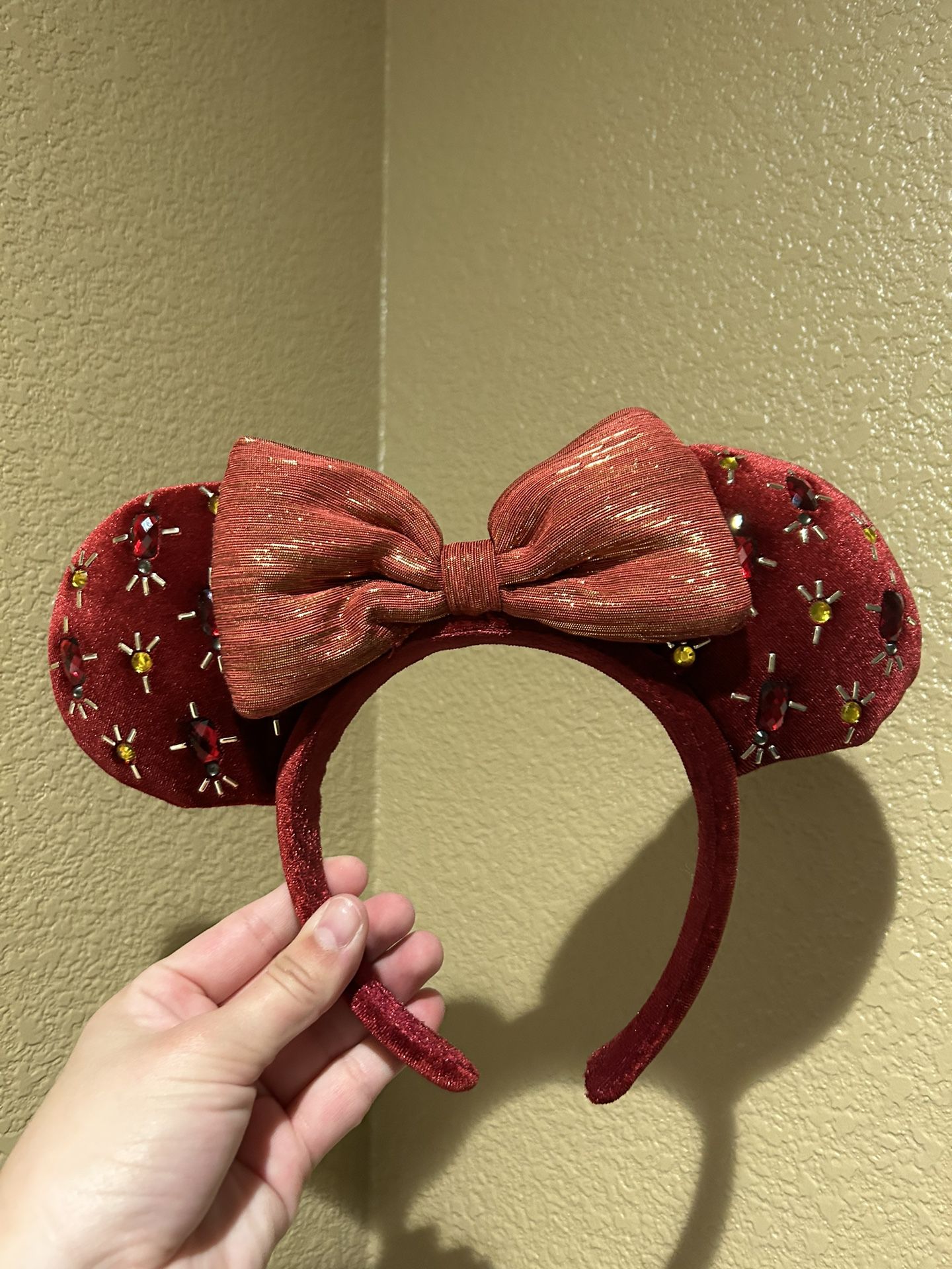 Ruby Red Mickey Ears
