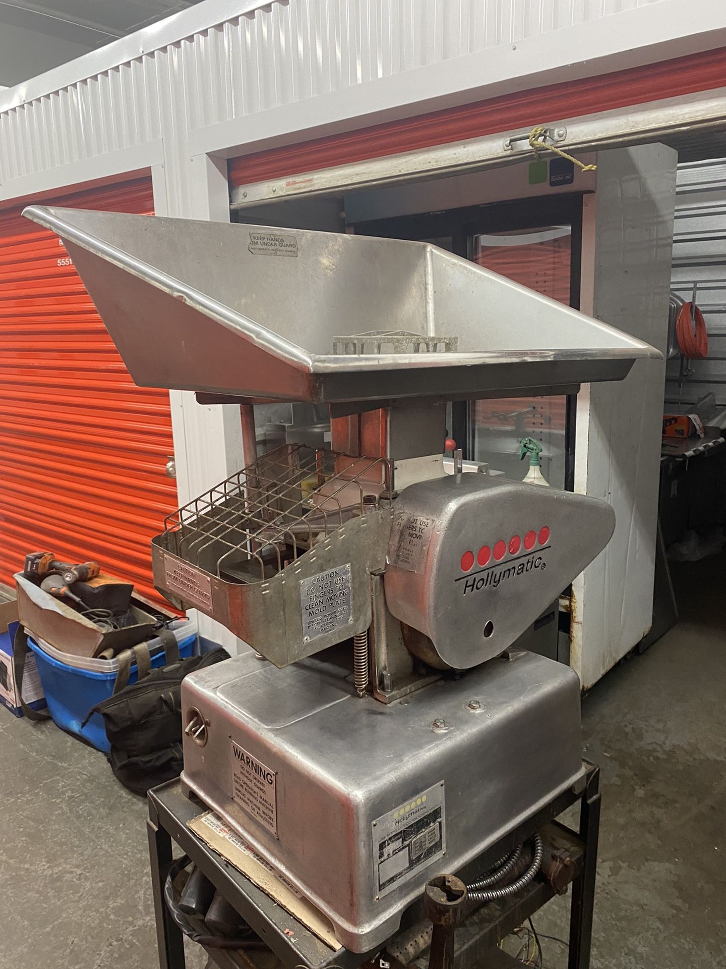 Hollymatic Patty maker machine Super54 Vol 110