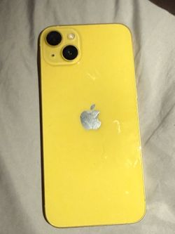 Yellow iPhone 14 Plus