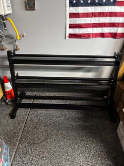 CAP 3-Tier Steel Dumbbell Weight Rack