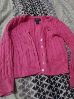 Size 6 little girl polo sweaters $10 each