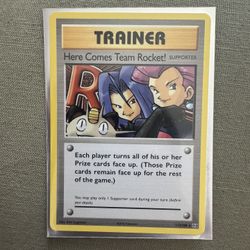 Here Comes Team Rocket! #113 Pokemon Evolutions  