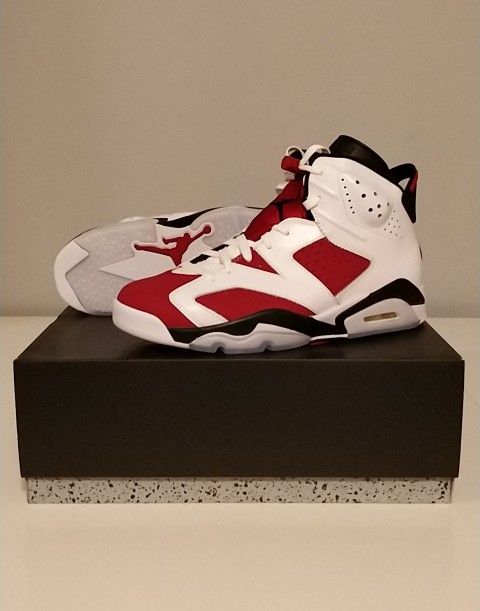 Jordan Carmine size