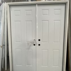 Metal Double Prehung