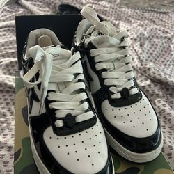 Bape Sta Black And White 
