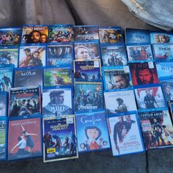 Blu-Ray  Movies  41 Movies  $ 60