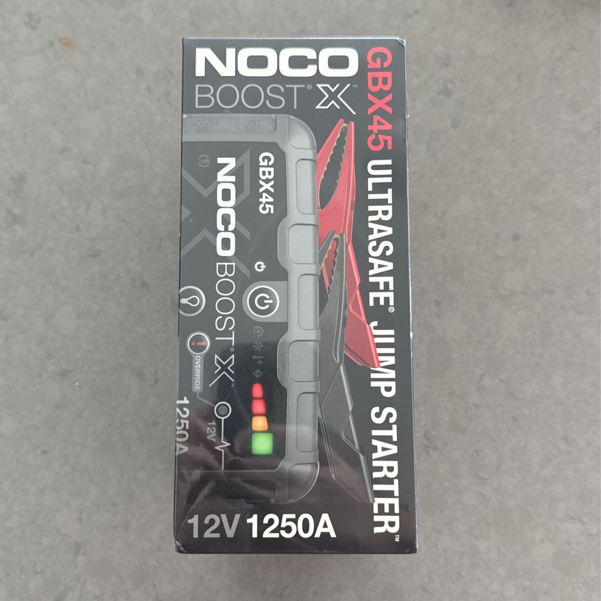 NOCO Boost X GBX45 1250 Amps Portable Car  Battery Jumper Start