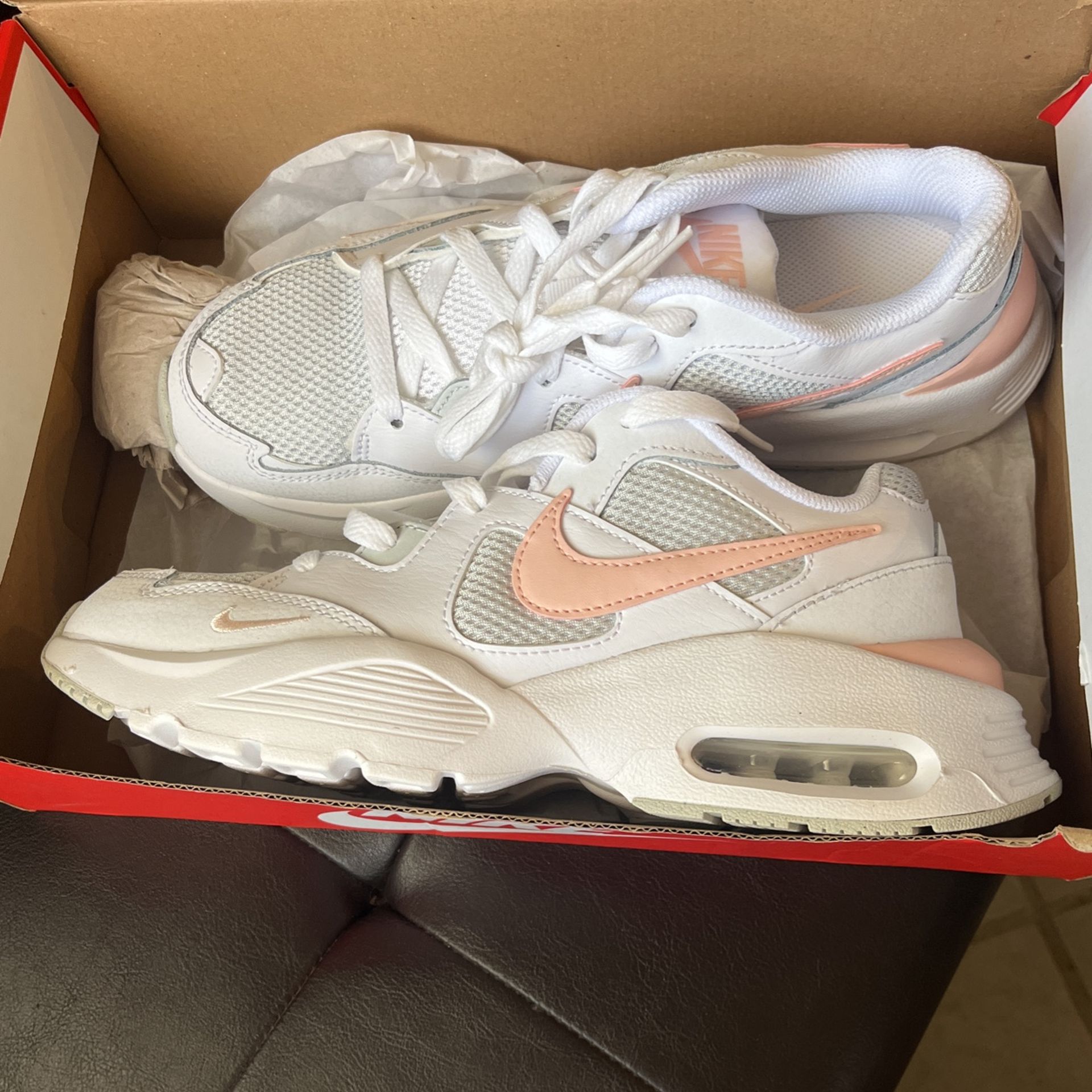 Nike Air Max Fusion Size 8.5 White Pink Glaze