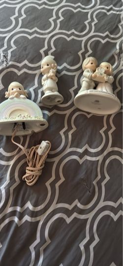 Precious Moments Figurines Set of 3