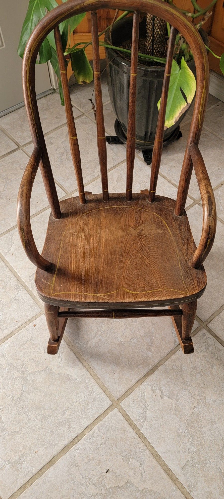 Antique Child Rocking Chair
