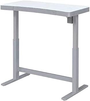 Tresanti Coastal 47" Adjustable Height Standing Desk, White